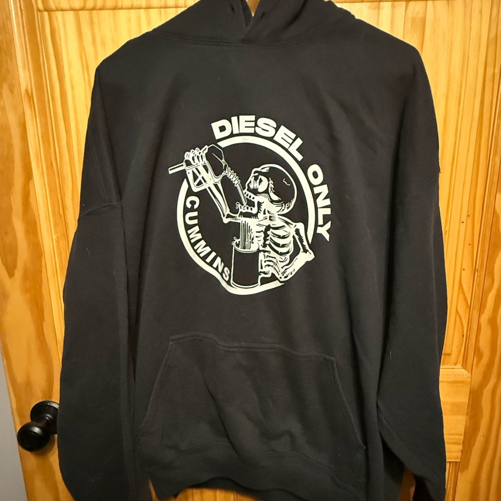 Black Diesel Only hoodie